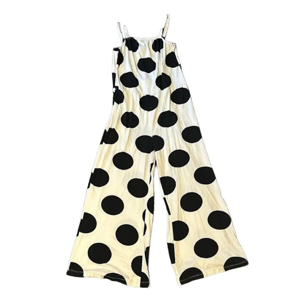 Black & White Jumpsuit Perfect for Halloween Costumes
